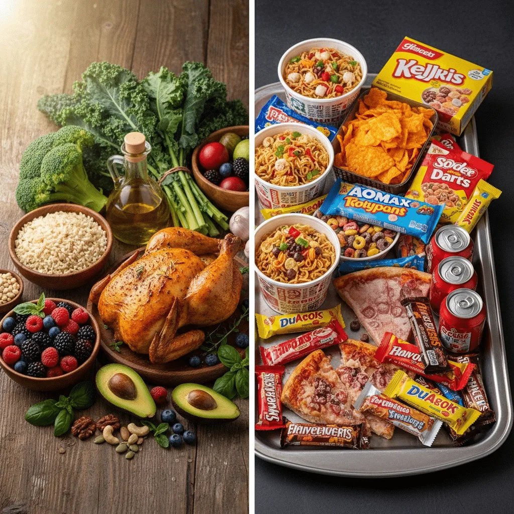 Impactul alimentelor ultraprocesate asupra sănătății: Recomandări pentru o alimentație echilibrată