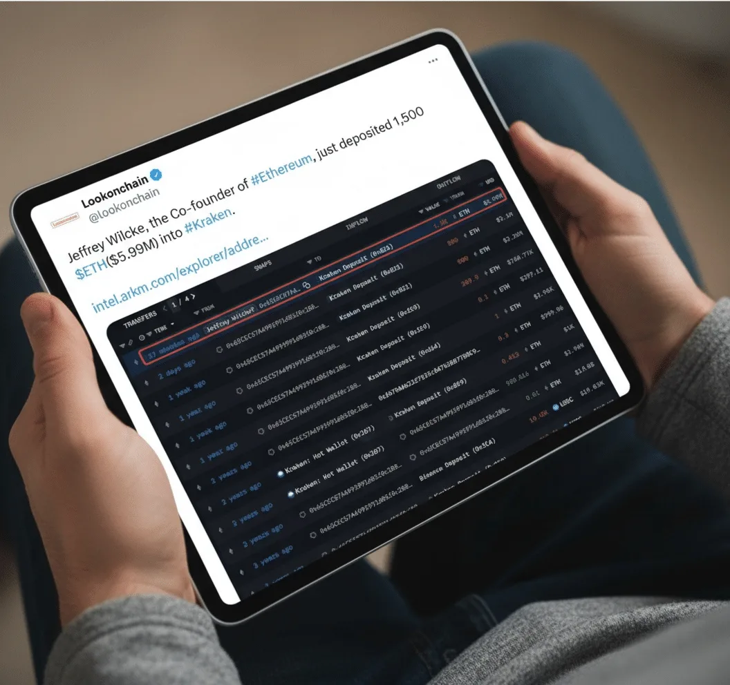 Fondatorul Ethereum mută 6 milioane USD, în timp ce balenele achiziționează 1,6 miliarde de dolari