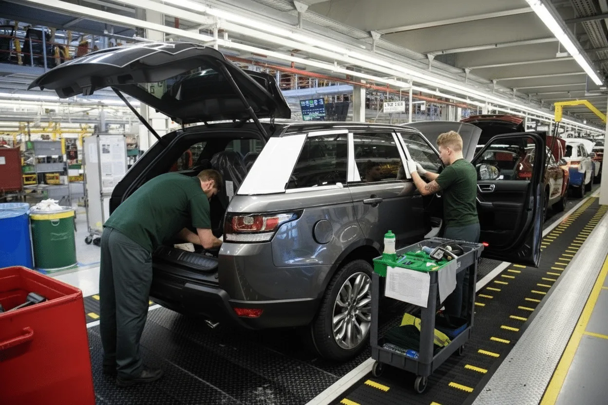 Incident cibernetic la Jaguar Land Rover: informații compromise și oprirea activității de producție.