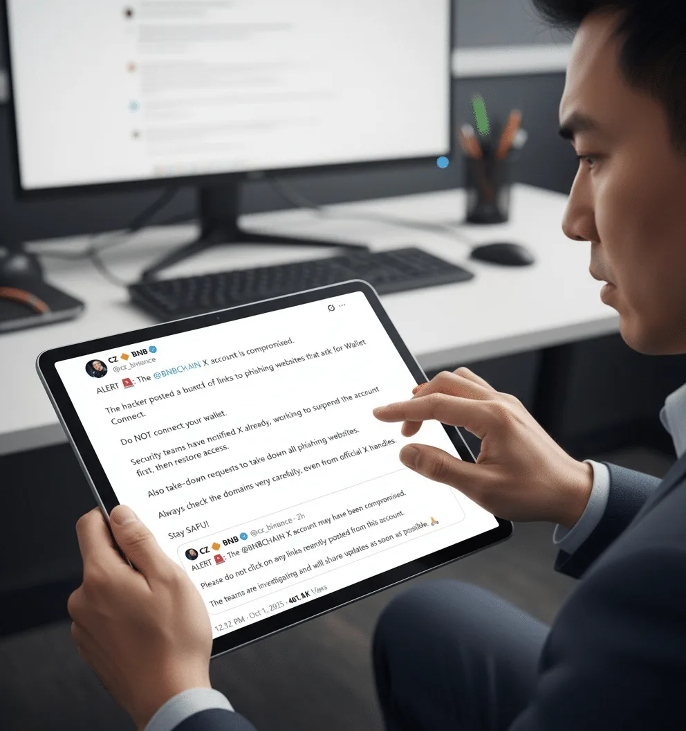 Contul oficial BNB Chain de pe X a fost atacat și compromis