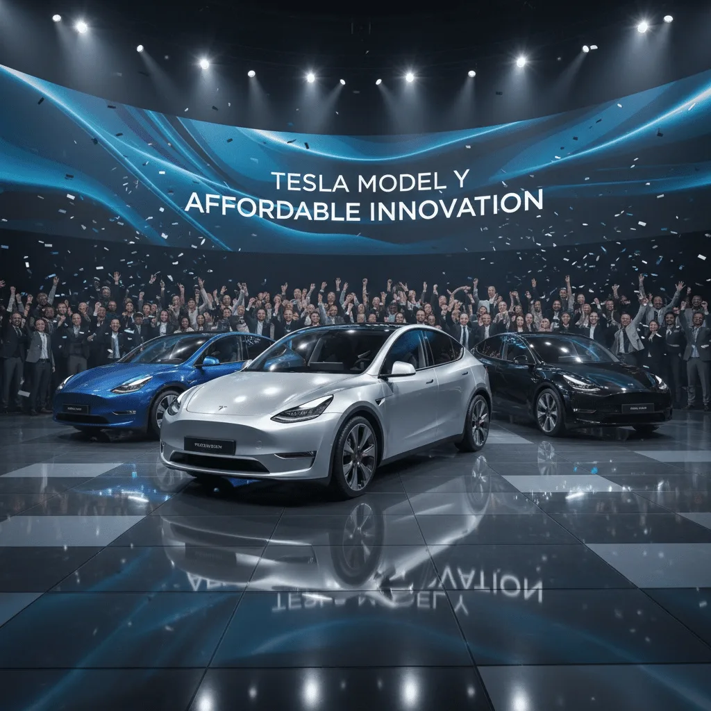 Tesla prezintă o versiune mai economică a Model Y pentru stimularea vânzărilor