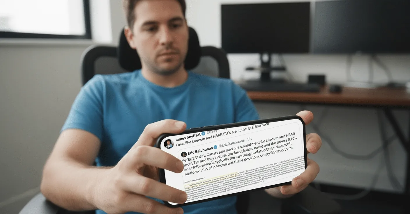 ETF-urile Litecoin și HBAR de la Canary, la un pas de aprobat după suspendare