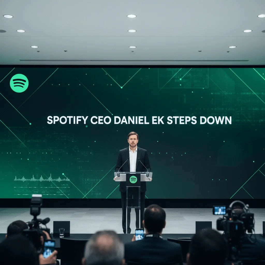 Fondatorul Spotify, Daniel Ek, renunță la rolul de director executiv