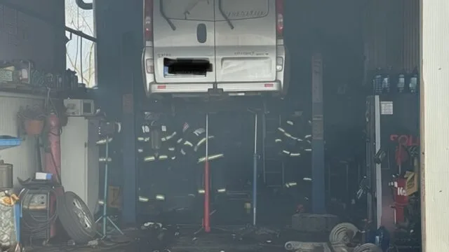 incendiu vulcanizare Galați