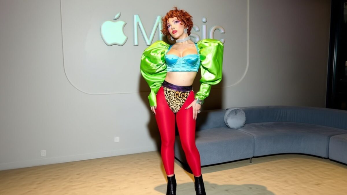 Doja Cat, apariție spectaculoasă într-o rochie decupată și trench Romeo Hunte