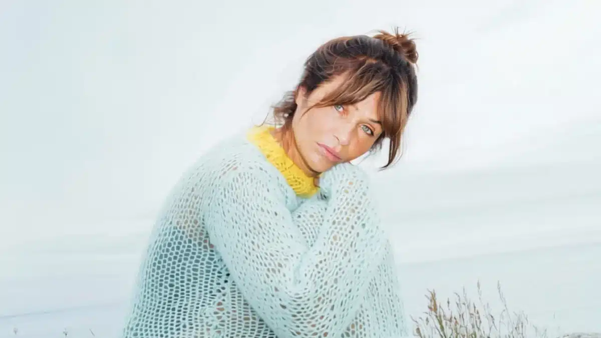 Helena Christensen tricotaje