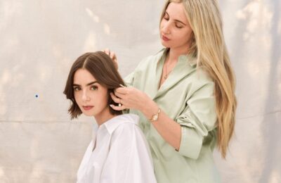 Lily Collins, imaginea Rōz: secretul tunsorii, prietenia de 15 ani