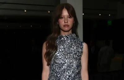 Mia Goth, apariție spectaculoasă într-o rochie transparentă