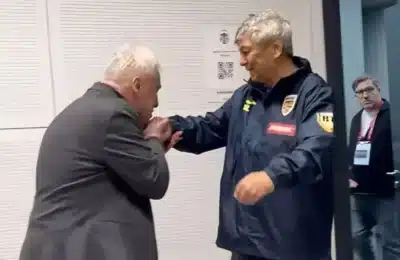 Jurnalist turc sărută mâna lui Lucescu: Mesaj despre bani