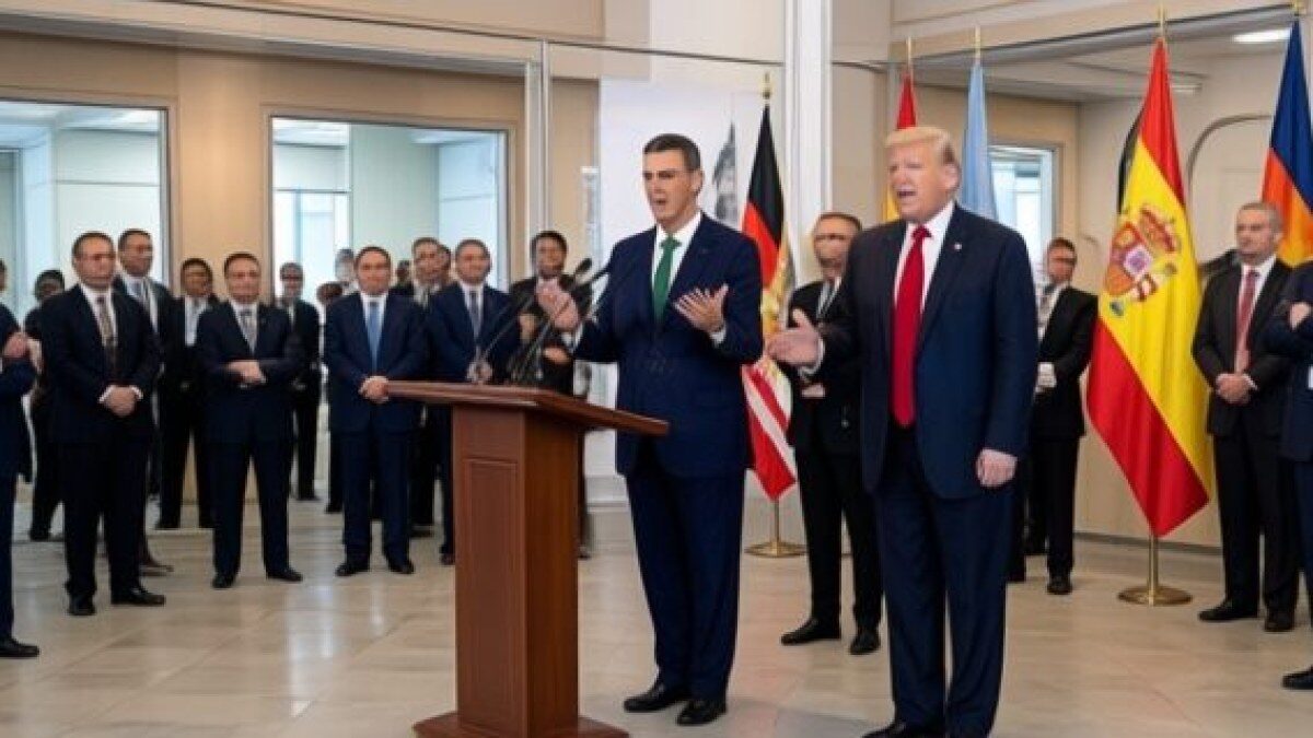 Trump Spania comerț