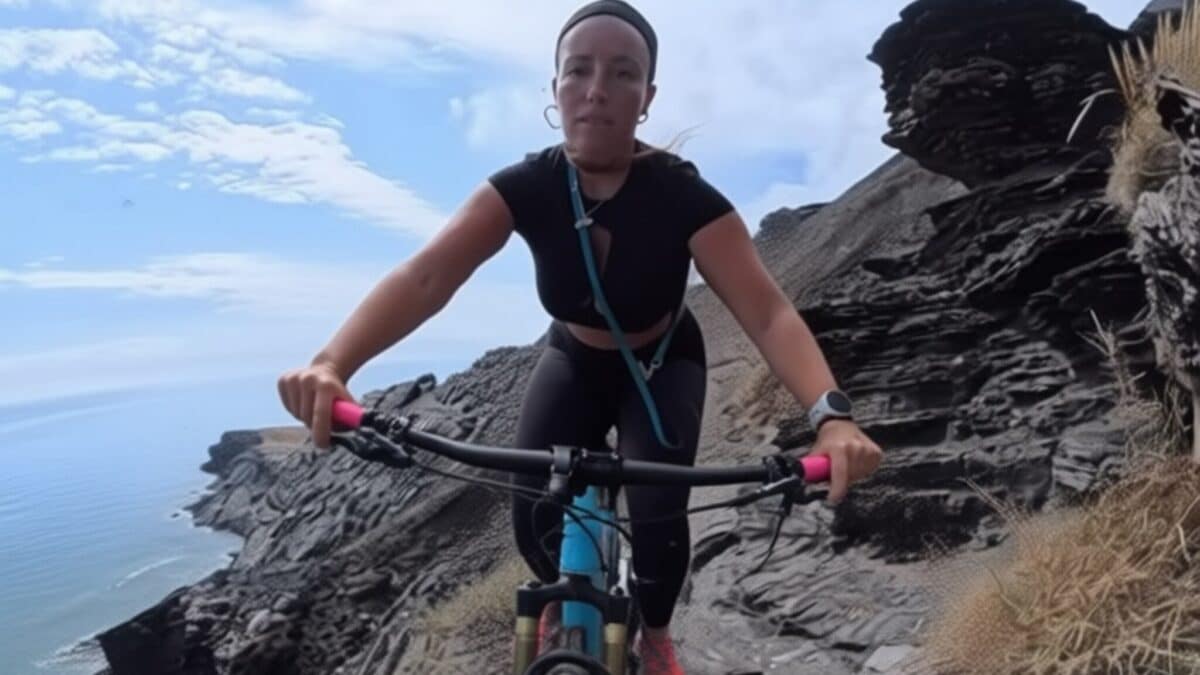 influencer cădere stâncă