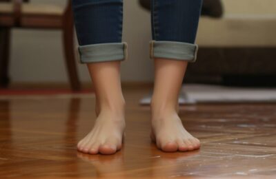 Fasciita plantară: De ce mersul desculț acasă poate fi riscant