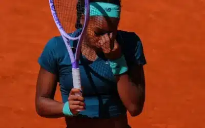 Coco Gauff a vomitat pe teren și a învins-o pe Sorana Cîrstea