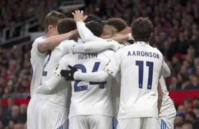 Leeds United, victorie istorică pe Old Trafford după 45 de ani