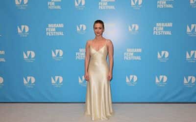 Lili Reinhart, apariție spectaculoasă într-o rochie Blumarine la Miami