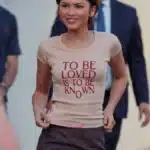 Zendaya, apariție surpriză cu un tricou cu mesaj la The Drama