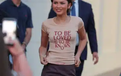 Zendaya, apariție surpriză cu un tricou cu mesaj la The Drama