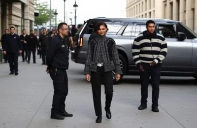 Zendaya, apariție spectaculoasă într-o rochie Erdem reciclată