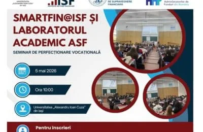 Educație financiară: Seminar ISF și ASF la Universitatea din Iași