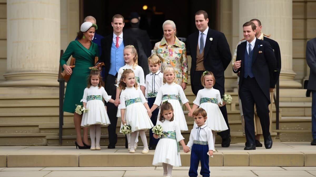 strănepoți Regina Elisabeta