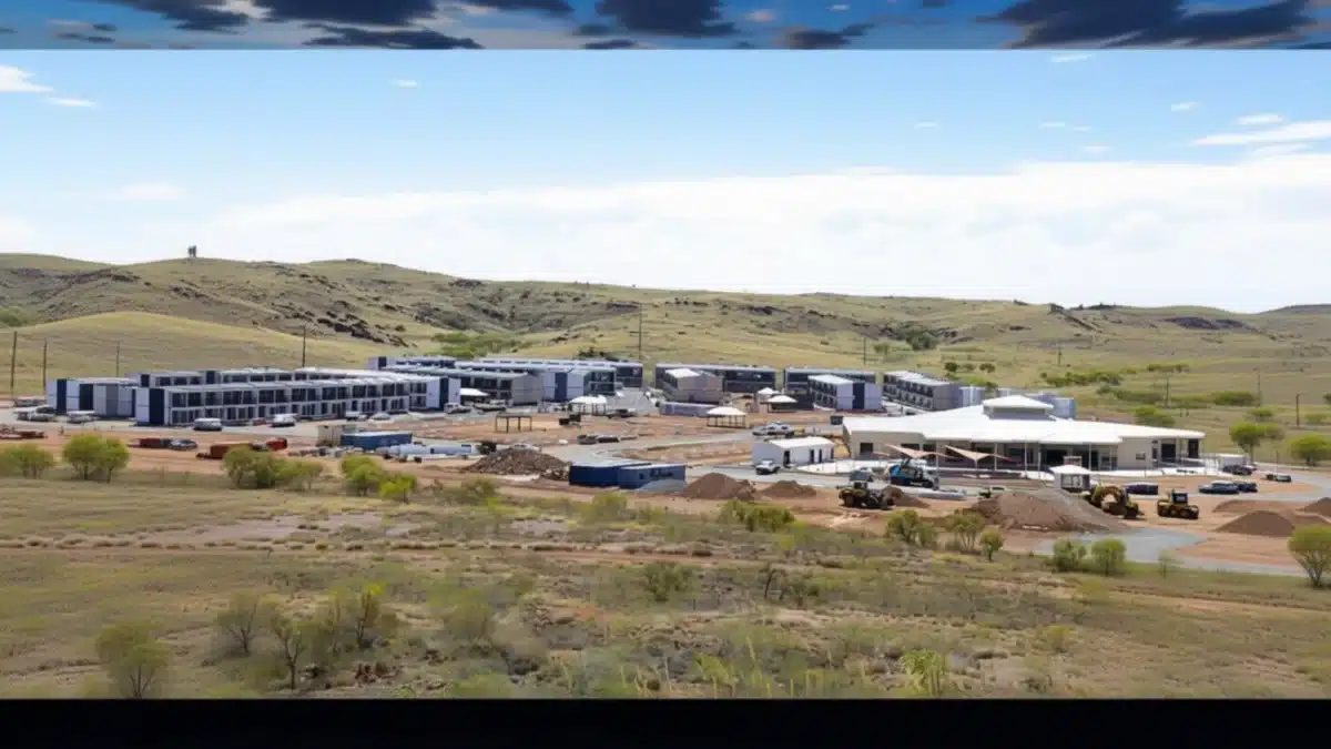 tabără muncitori locuințe