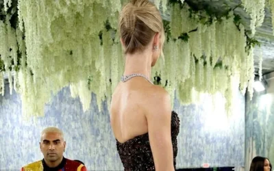 Secretul din spatele rochiei de la Met Gala. Ce pictură a inspirat totul