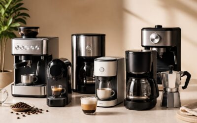 7 espressoare și cafetiere pentru acasă cu prețuri între 69,99 lei și 1.714,99 lei
