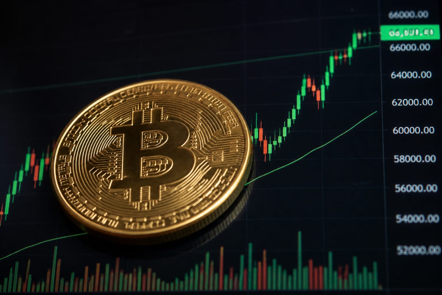 Bitcoin a trecut de 66.000 de dolari pe fondul unui zvon legat de CLARITY Act