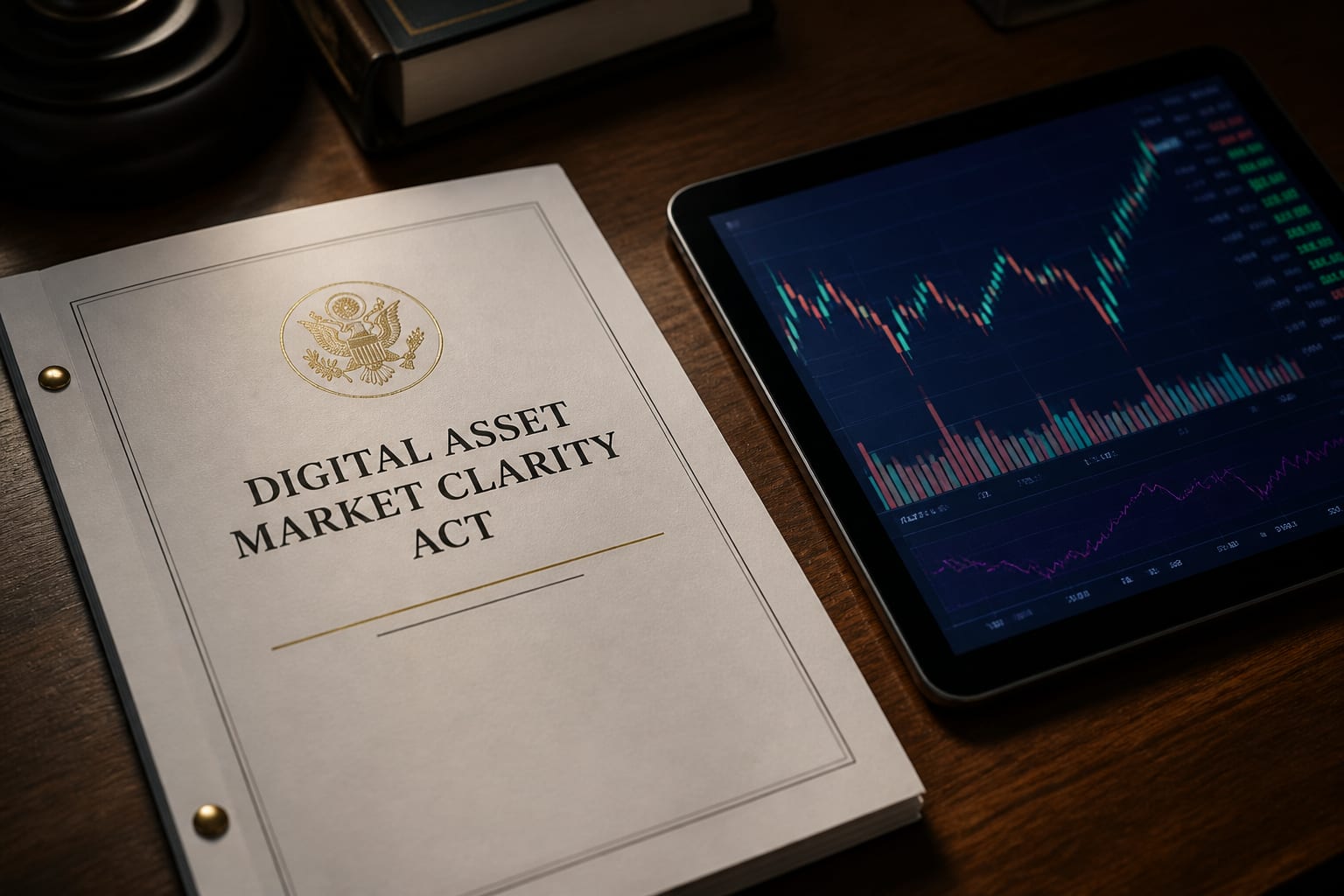 Clarity Act rămâne blocată după ce Donald Trump a raportat peste 1 miliard de dolari din crypto în 2025