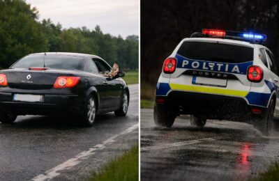 Poziția pasagerului cu picioarele pe bord poate duce la fracturi de bazin sau coloană la impact
