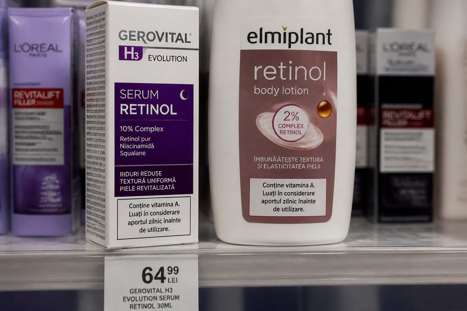 Cosmeticele cu retinol au noi limite de concentrație în Uniunea Europeană