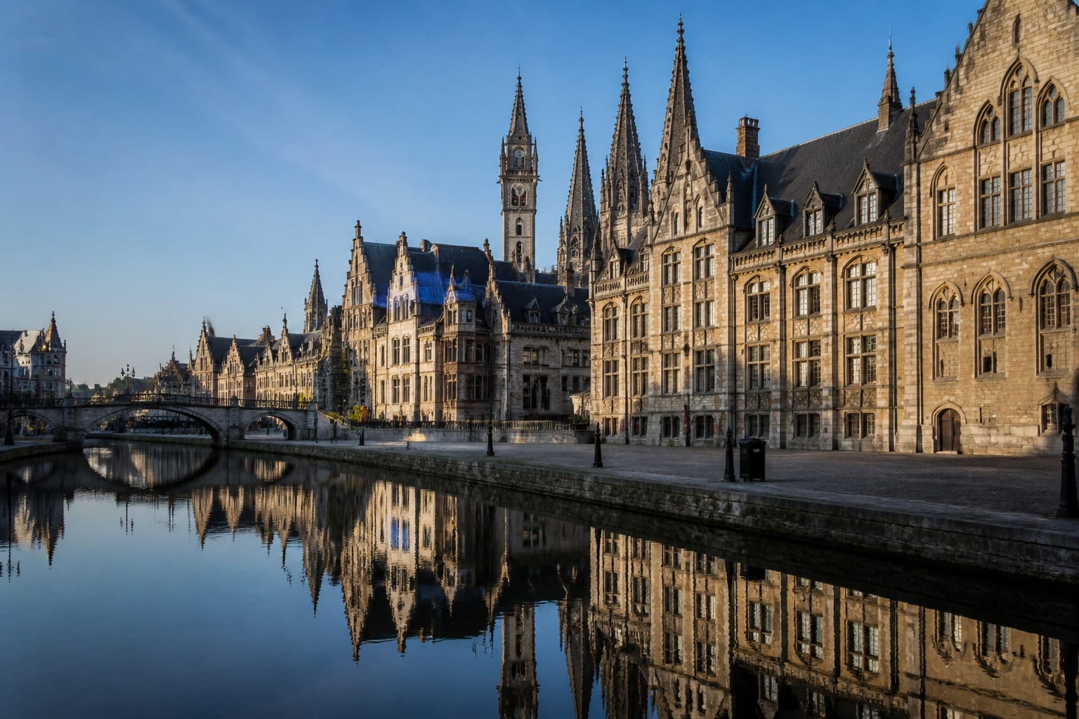 Cum planifici o vizită în Gent, alternativa mai liniștită la aglomerația din Bruges