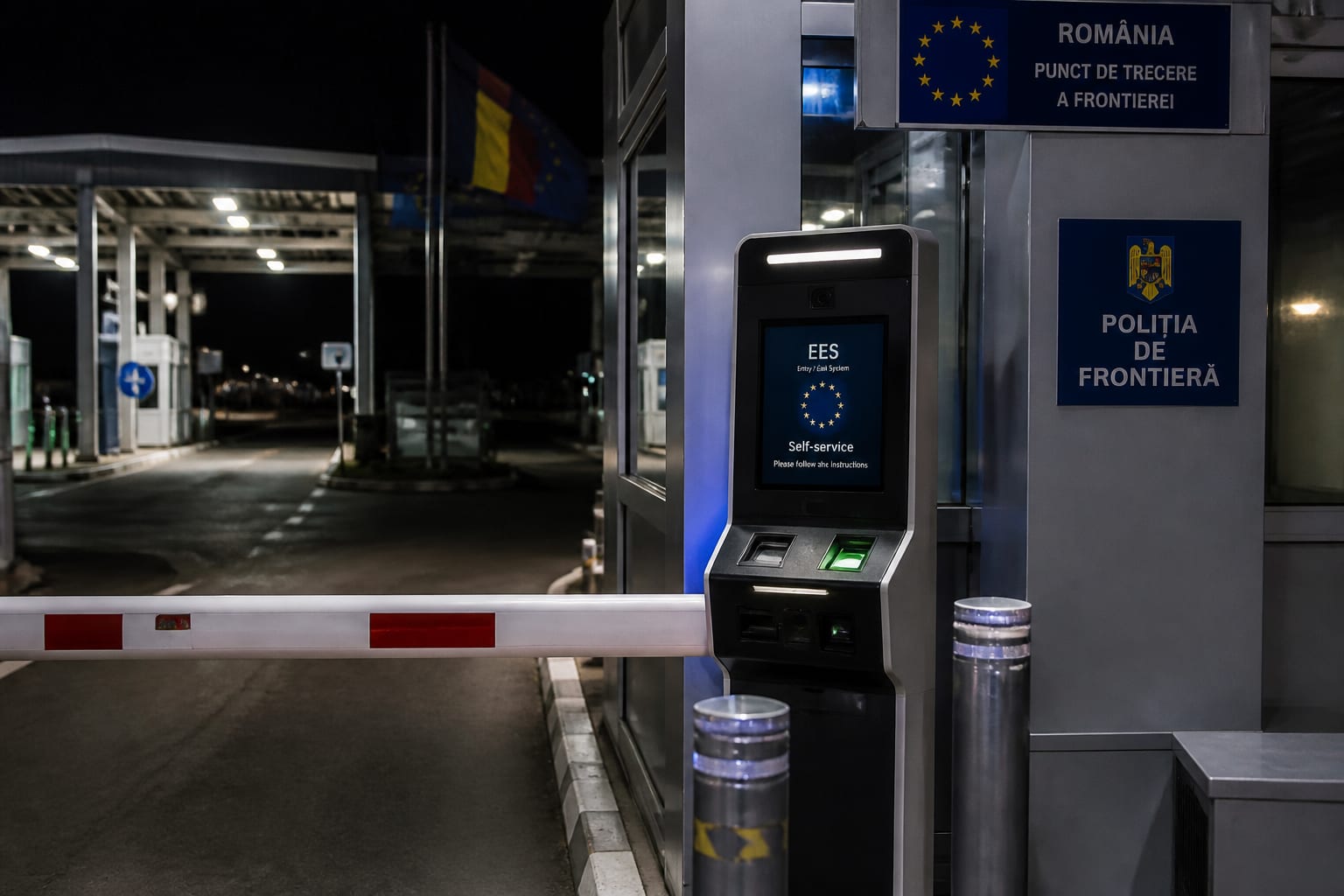 EES este activ în UE din 10 aprilie 2026, iar românii nu intră sub noile reguli de frontieră