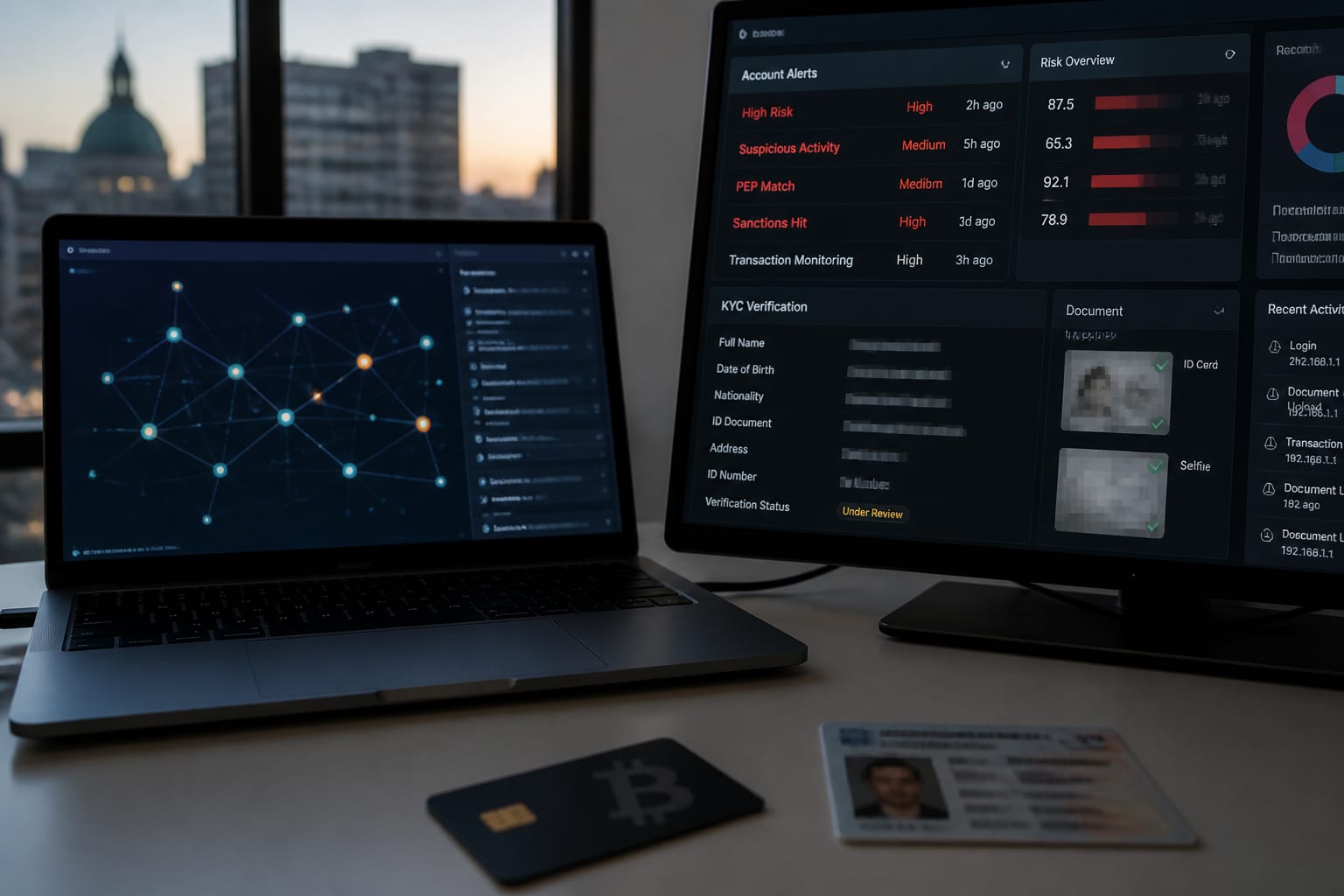 Peste 7.700 de conturi suspecte pe 11 platforme crypto cresc presiunea pentru verificările AML și KYC
