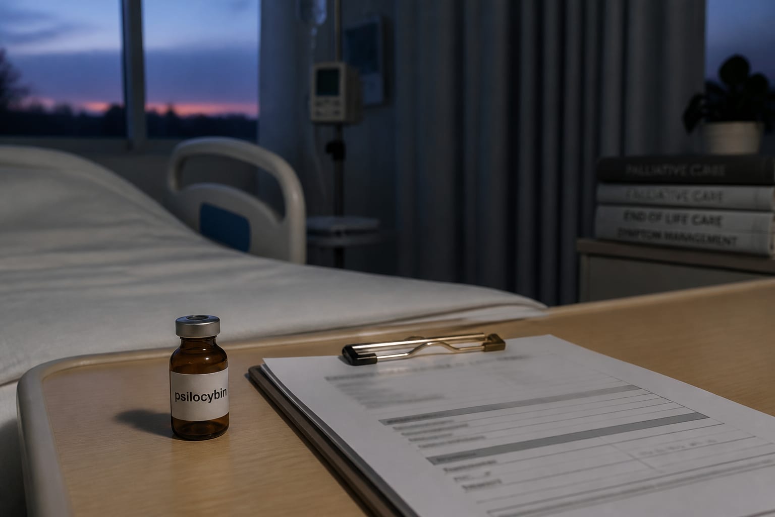 Terapia cu psilocibină pentru pacienții în fază terminală este susținută de medici dar blocată de lipsa de personal calificat