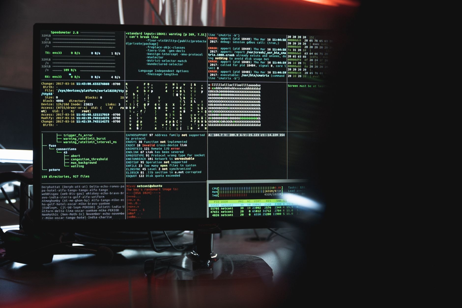 Monitorizarea atacurilor cibernetice prin sistemul securizat