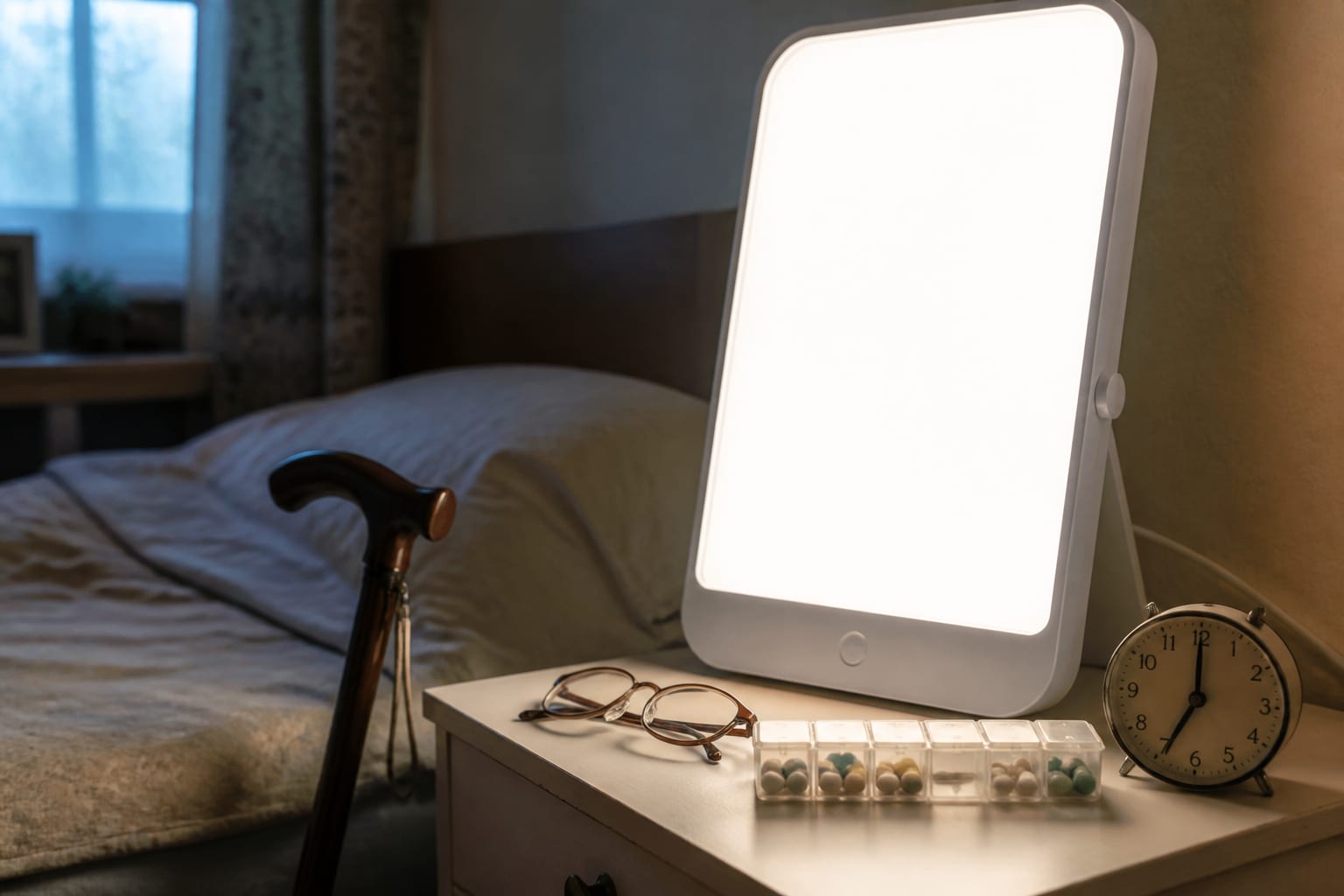 Terapia cu lumină puternică îmbunătățește somnul și nivelul de activitate la adulții în vârstă
